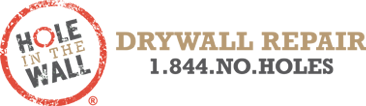 Hole In The Wall Drywall Repair Logo